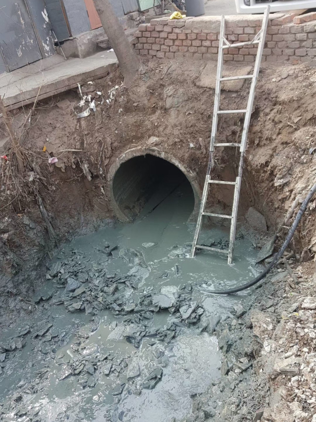 沉湖管委会管道清洗