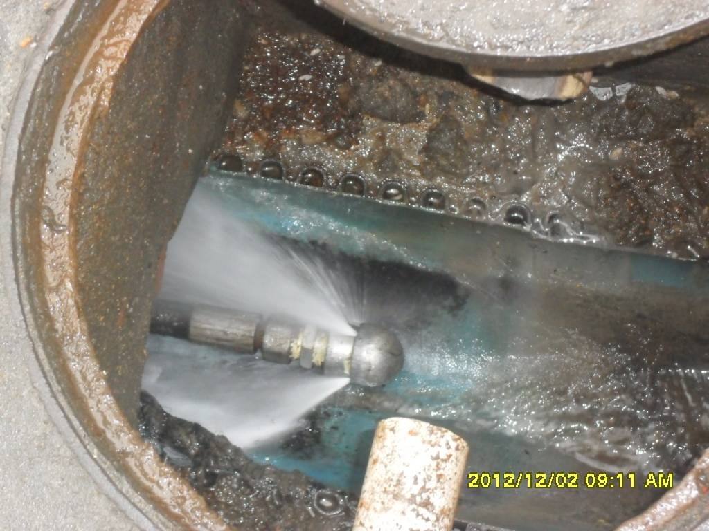 沉湖管委会污水管道高压清洗