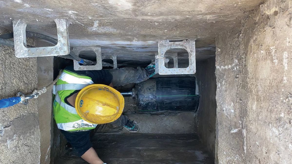 沉湖管委会HDPE短管内衬法